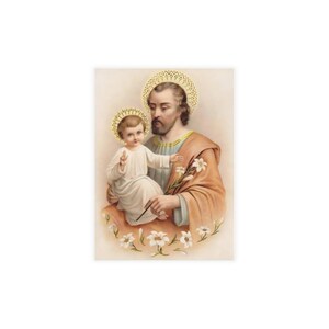 St. Joseph Note Cards, Universal Church Patron, Confirmation or Godfather Gift image 19
