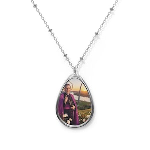 Blessed Fulton Sheen Necklace, Catholic Evangelization Gift for Men or Women, Archbishop Sheen Pendant image 1