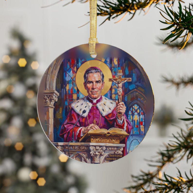 The Blessed Archbishop Fulton J. Sheen Catholic gift