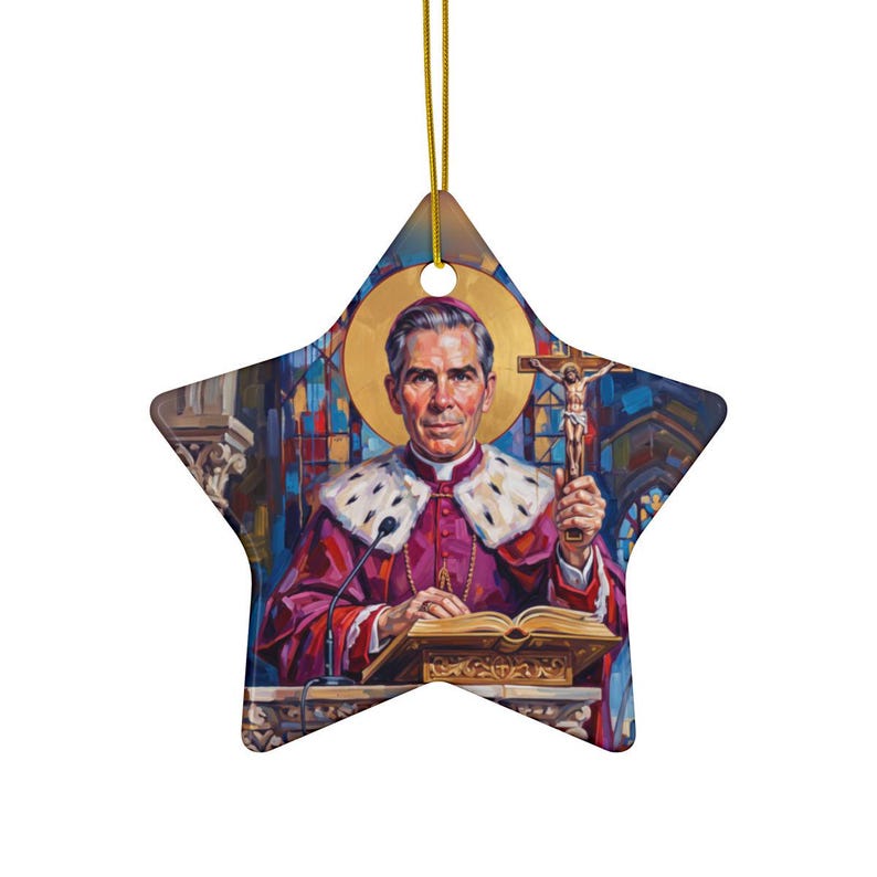 Photograph of Blessed Archbishop Fulton J. Sheen Catholic gift