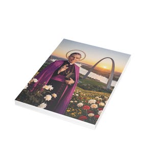 Blessed Fulton Sheen Note Cards, Catholic Writing Set, Blank Stationery for Priest or Confirmation Gift image 4