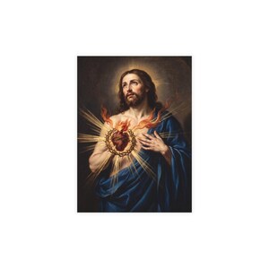 Sacred Heart of Jesus Holy Cards from the OCIA gift bags gift pack