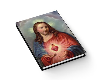Heliga hjärtats Jesus-dagbok - Antik helig kort katolsk gåva