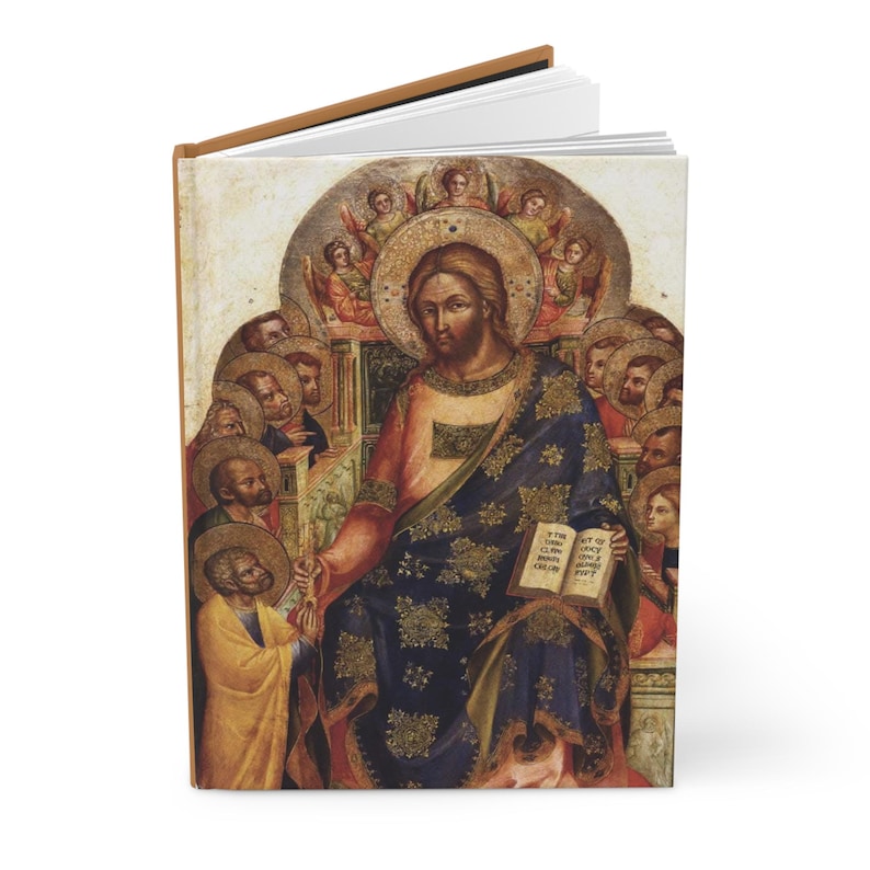 Katolicki dziennik modlitewny, twarda oprawa zeszytu Matki Bożej z Guadalupe, prezent na nabożeństwo maryjne dla katolickiej mamy, księdza lub ucznia zdjęcie 4
