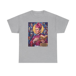 Blessed Fulton Sheen Catholic Shirt, Archbishop Evangelization Gift for Men or Women image 3