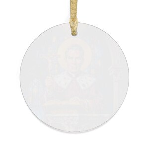 Close view of Blessed Archbishop Fulton J. Sheen Catholic gift