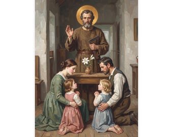 St. Joseph Note Cards, Patron of Families, Catholic Stationery Gift