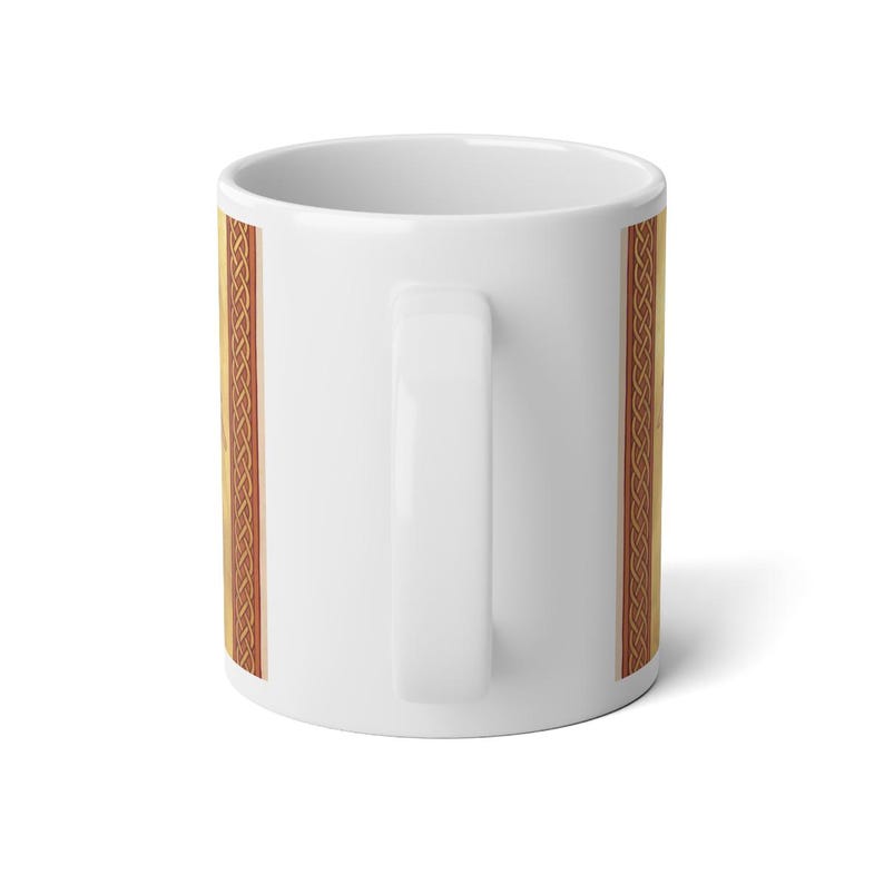 Saint Matthew Apostle Jumbo Mug, Catholic Coffee Cup, Evangelist Devotional Gift for Catholic Home image 3