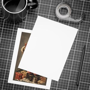 St. Nicholas Catholic Note Cards, Blank Greeting Stationery, Saint Gift Set image 6