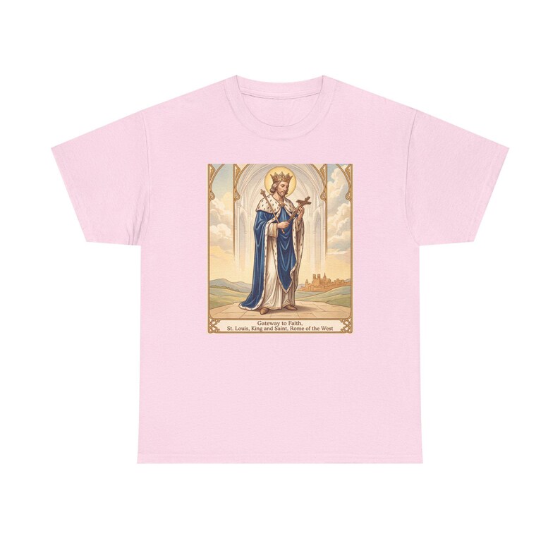 Gateway to Faith Catholic T-Shirt, St. Louis Faith Apparel, Rome of the West, Blessed Fulton Sheen Beatification image 6