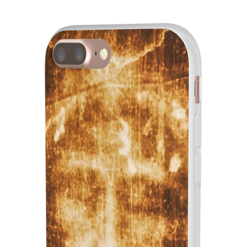 Shroud of Turin Phone Case, Holy Face of Jesus Catholic Gift, Flexi TPU iPhone Android Case for Dad or Pastor image 10