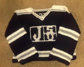 Custom Crochet Sport Jersey