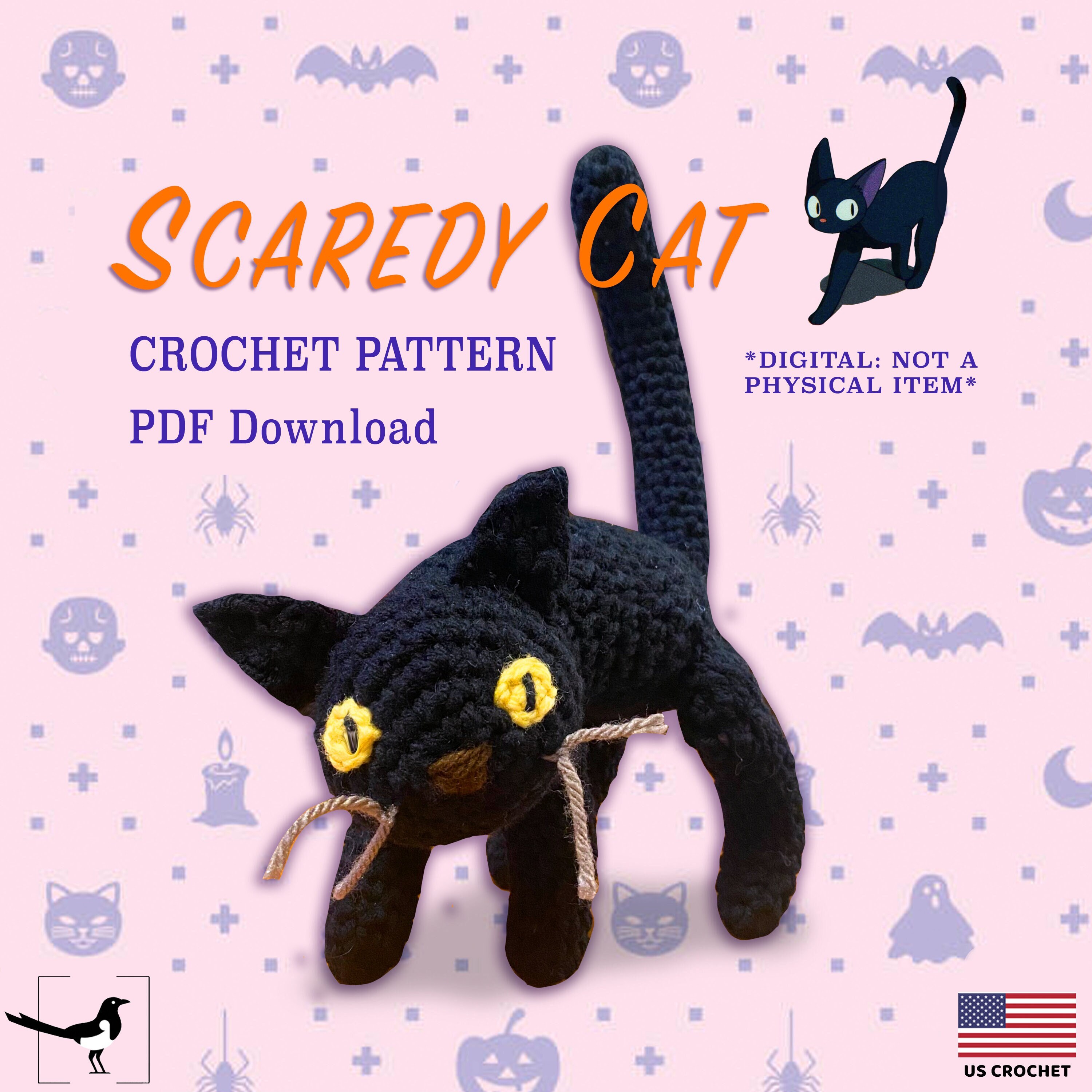 Scaredy Cat - PDF pattern