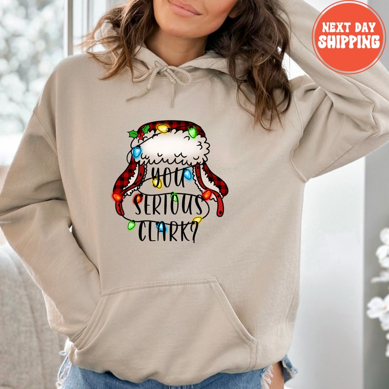 You Serious Clark Sweatshirt, Funny Holiday Pullover, Christmas Vacation Shirt, Griswold Christmas Sweatshirt, Family Christmas Sweater image 6