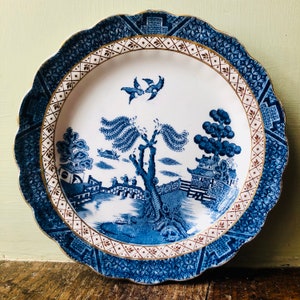 A8025 Booths “Real Old Willow” Vintage Side Plate