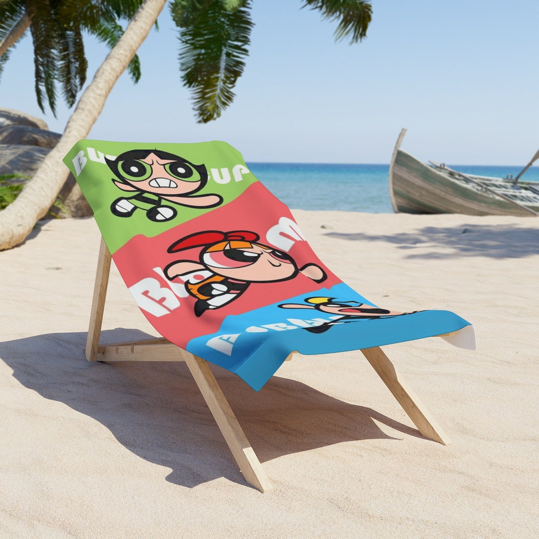 Powerpuff Girls Beach Towel Etsy