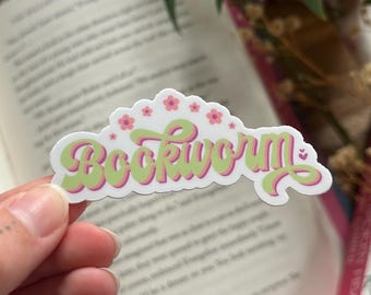 Boekenwurmsticker, Kindle-sticker, leuke leesgrage sticker, leessticker, boekenstijlen, boekenliefhebbers collectief, Neverending TBR