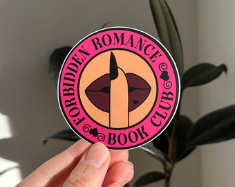 Verboden Romance Book Club Sticker, Book Tropes Sticker, Bookish Sticker, Book Lovers Collective, Cute Kindle Sticker, Reading Sticker