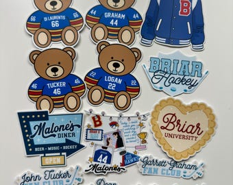Hockey Romance Stickers