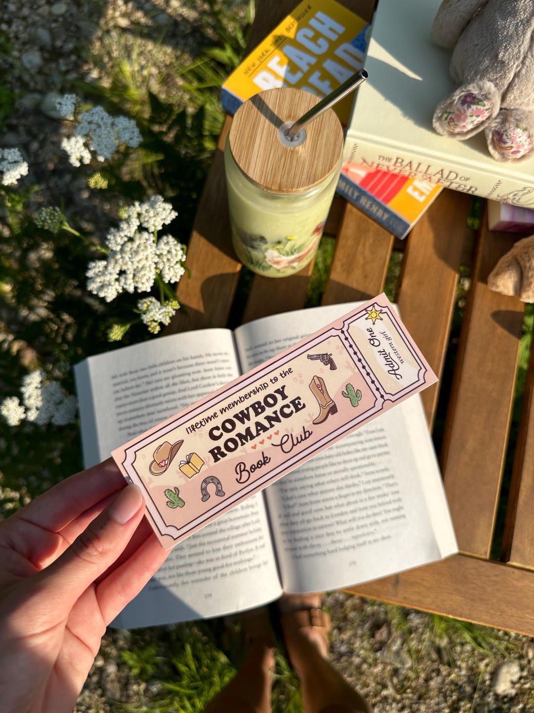 Lifetime Membership to the Cowboy Romance Book Club Bookmark – Western ...