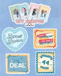 Off Campus Stickers, Hockey Romance product logo
