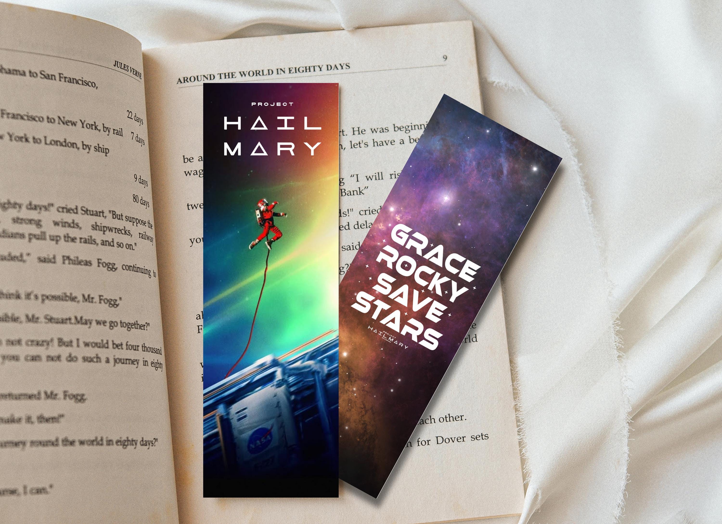 Grace Rocky Save Stars Bookmarks - Etsy