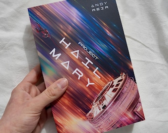 Project Hail Mary Handgjord pocketbok, nyutgåva, specialutgåva