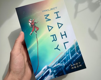 Project Hail Mary Handgjord pocketbok, nyutgåva, specialutgåva