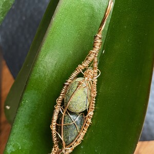 Snakeskin Jasper Wire Wrap