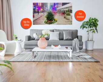 Spring Manhattan Streets | NYC | Printable Art for
