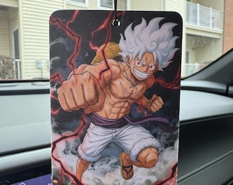 Anime Air Freshener - Gear 5 Luffy | Anime Inspired