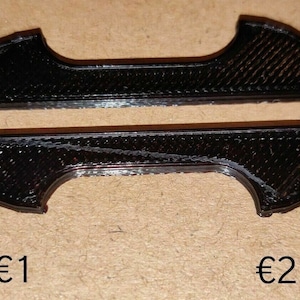 1 & 2 Euro Shopping Cart key Removable image 4