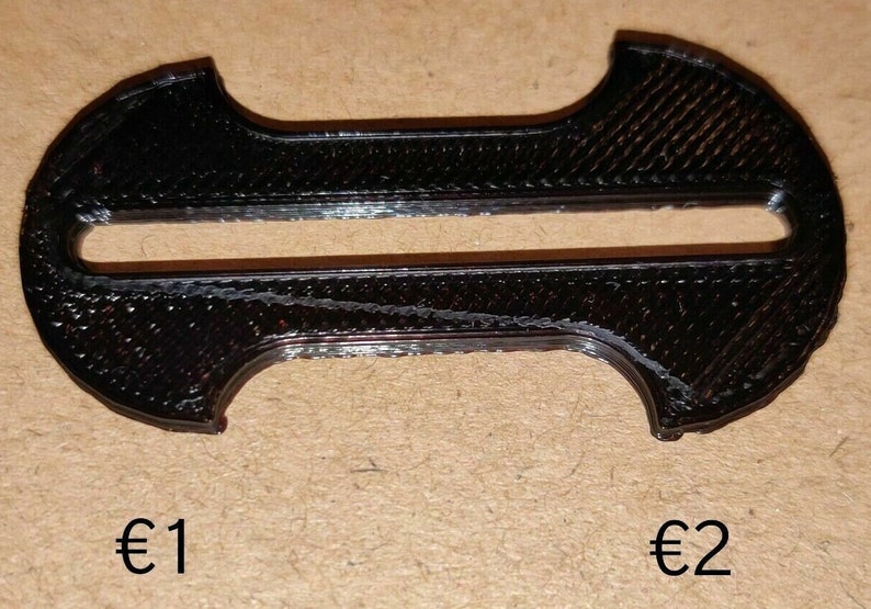 1 & 2 Euro Shopping Cart key Removable image 4