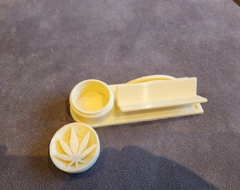 Rolling tray cigarette joint