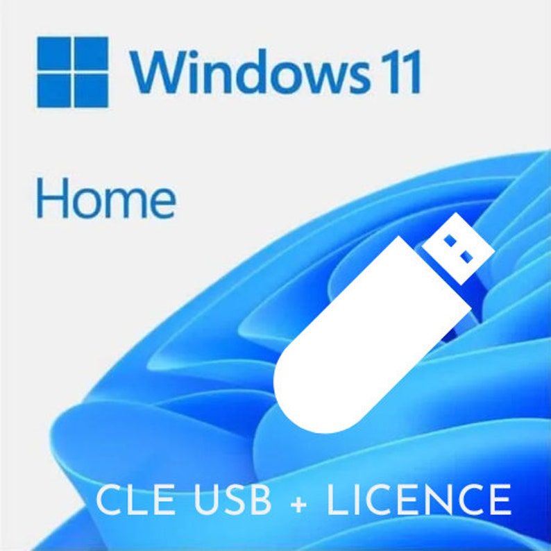 Clé bootable Windows 11 Famille licence Etsy México