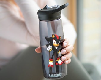 Shadow the Hedgehog Water Bottle, 20oz25oz OOTW