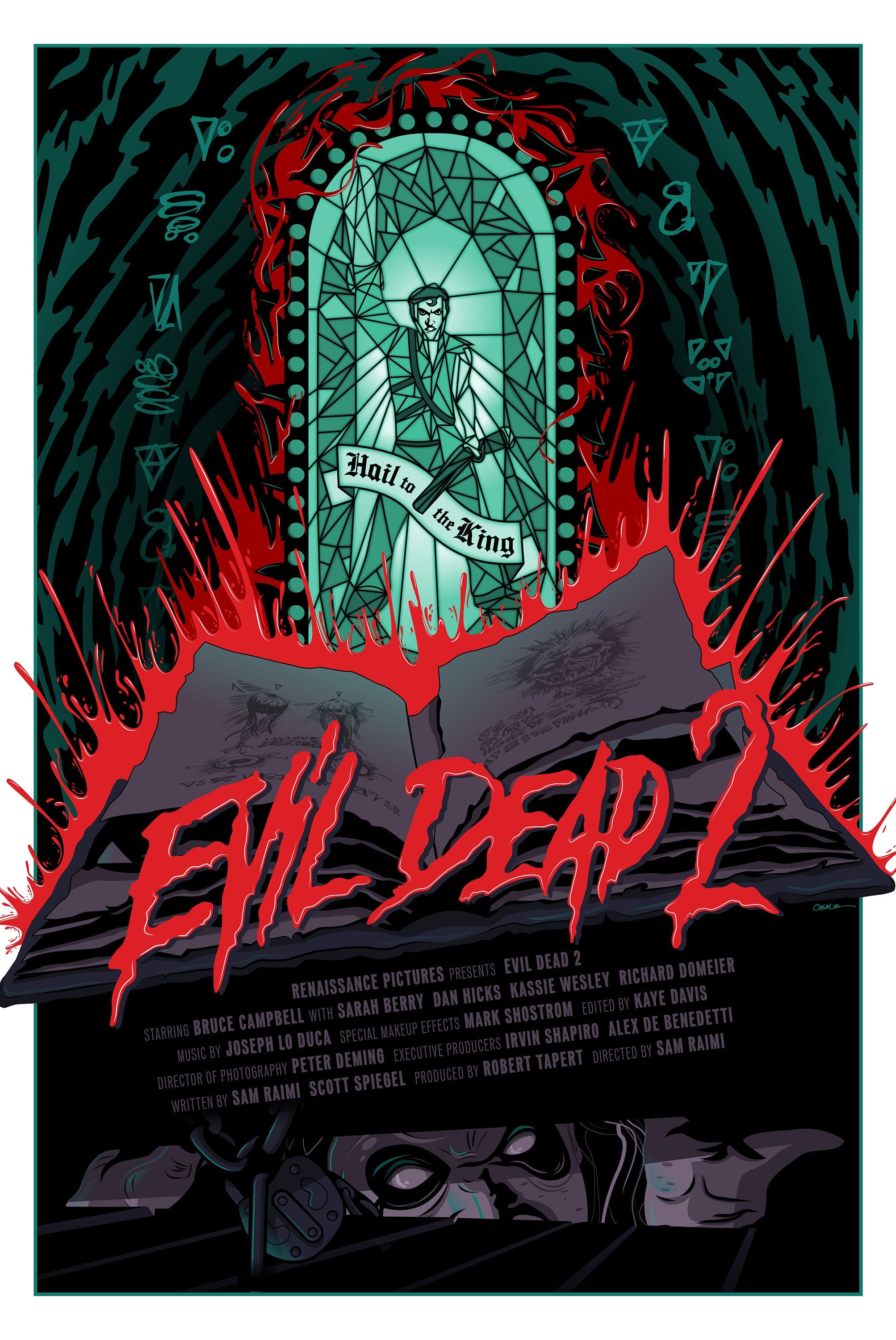 Evil Dead Rise by Christopher Cook - Home of the Alternative Movie Poster  -AMP