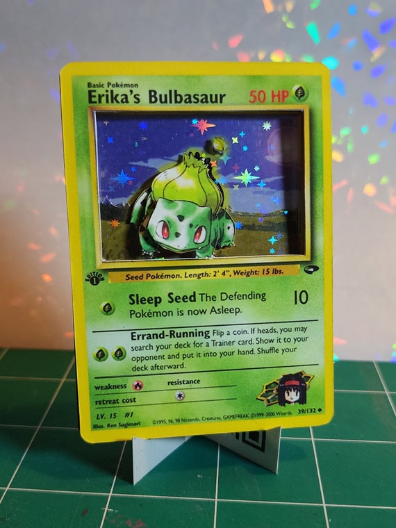 Personalized 3D Pokemon Card - Choose Your Favorite: Bulbasaur, Pikachu, Charmander, Squirtle - Handmade Paper Sculpture - Etsy Personalized 3D Pokemon Card - Choose Your Favorite: Bulbasaur, Pikachu, Charmander, Squirtle - Handmade Paper Sculpture - Etsy
