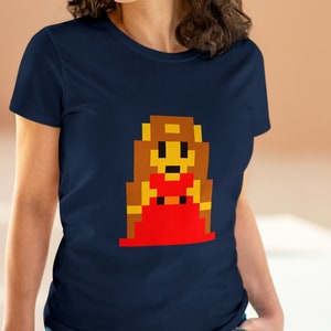 Women's Style T-Shirt Retro Legend of Zelda, Zelda NES T-shirt, NES Games, Retro Games T-shirt, NES Games, Retro Games