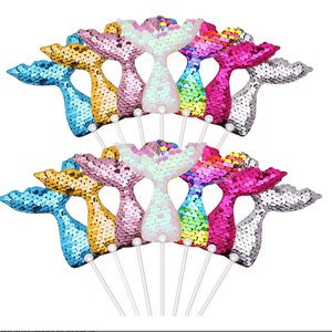Mermaid Party Favors Cake Topper Last Splash Mermaid Bachelorette Bridal Party Decor Bridal Shower Mermaid Theme party Beach Bachelorette