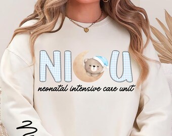 Moletom personalizado para enfermeira da UTI Neonatal, Camiseta personalizada para enfermeira da UTI, Presente para enfermeira da UTI Neonatal, Moletom para enfermeira de maternidade, Suéter para enfermeira obstétrica