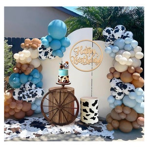 Wild West Balloon Arch Kit | Western Party Decoration, My First Rodeo ...