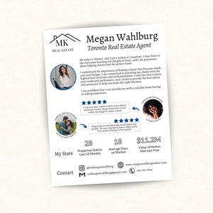 Agent Marketing Flyer | Realtor Marketing Template | Real Estate Agent Flyer | Farming Flyer | Neighborhood Flyer | Introduction Download