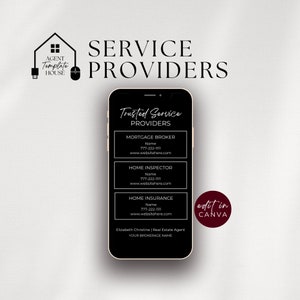 Real Estate Contractor List Textable, Mortgage Broker List, Home Inspector, Home Insurance Recommendations, Preferred Service Providers 204