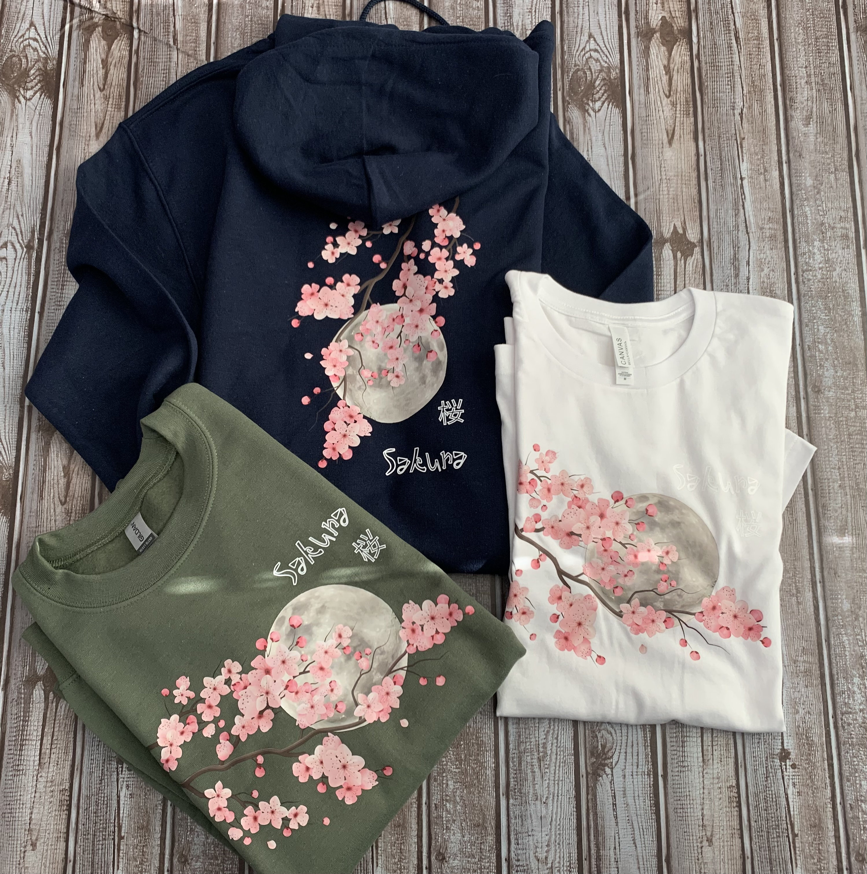 Cherry Blossom Hoodie - Etsy Cherry Blossom Hoodie - Etsy