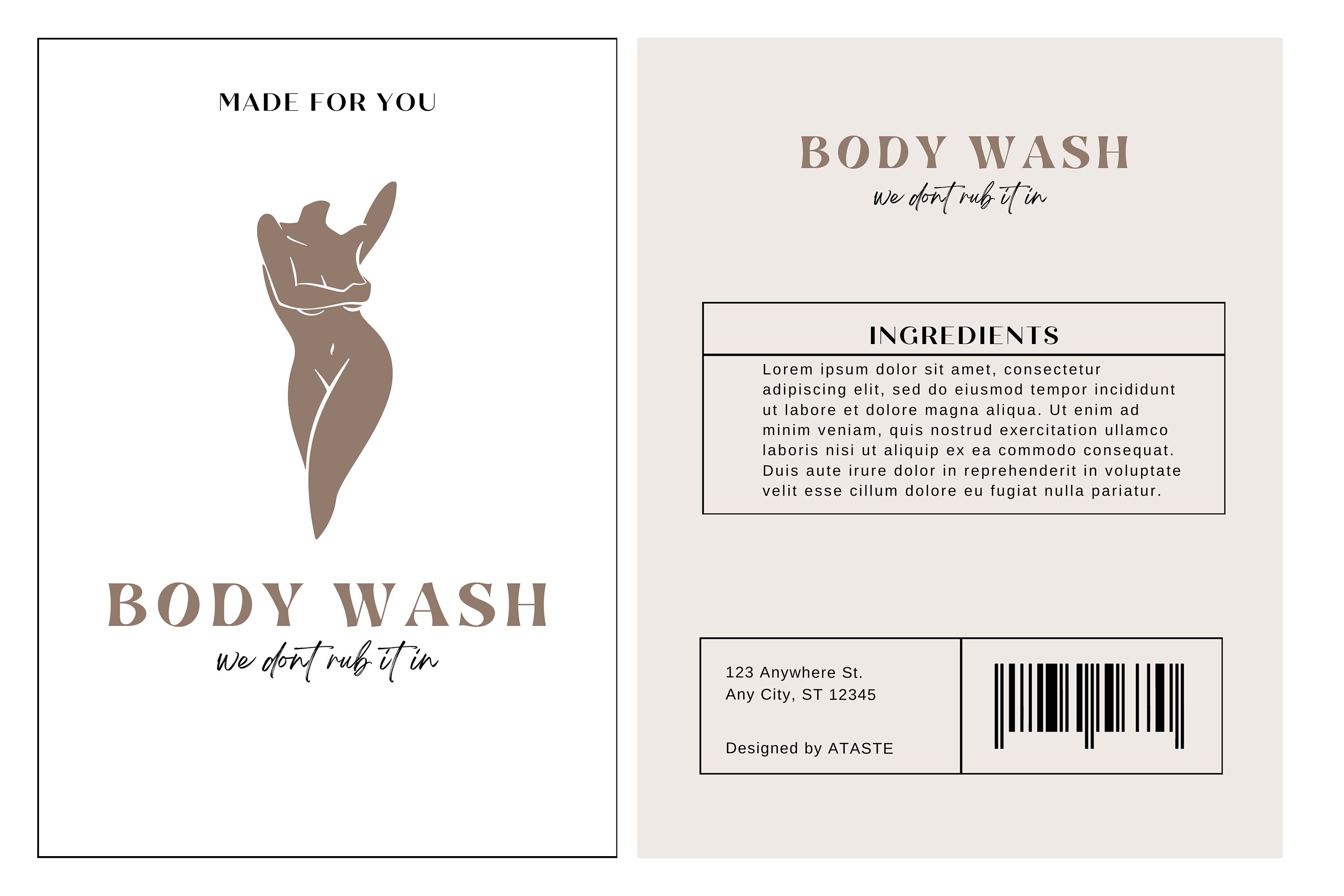 Printable Dispenser Labels, Design Soap Dispenser Labels, Soap Bottle