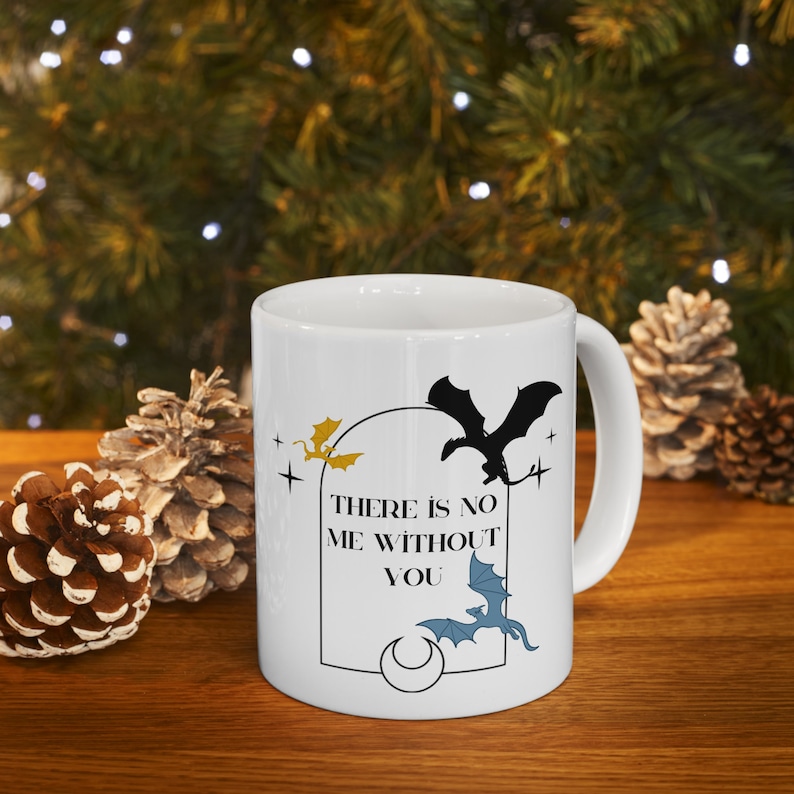 The Fourth Wing Mug, Rebecca Yarros, Violet Sorrengail, Xaden Riorson, Dragon Rider, Wing Leader, Basgiath War College merch image 7
