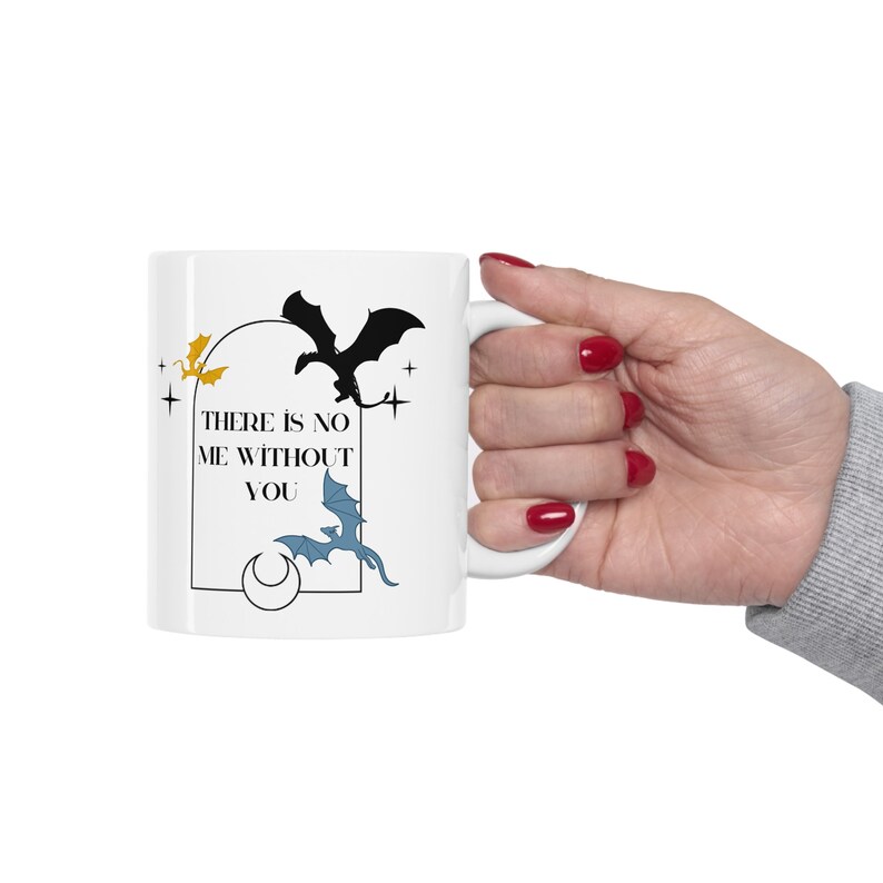 The Fourth Wing Mug, Rebecca Yarros, Violet Sorrengail, Xaden Riorson, Dragon Rider, Wing Leader, Basgiath War College merch image 8