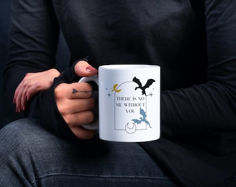 The Fourth Wing Mug, Rebecca Yarros, Violet Sorrengail, Xaden Riorson, Dragon Rider, Wing Leader, Basgiath War College merch