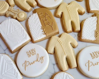 Boho Baby Shower Sugar Cookies